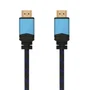 Aisens A120-0358 Cable HDMI 2.0 4K 18Gbps, Conectores Blindados Oro 24K, Compatible HDR y Audio 3D, 3 Metros, Color Negro/Azul